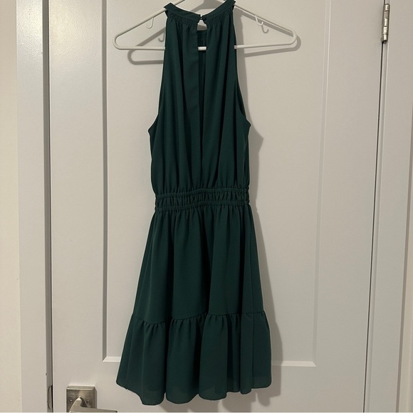 Aritzia Wilfred Forest Green Effet Mini Dress Size XS Women’s - Picture 7 of 12